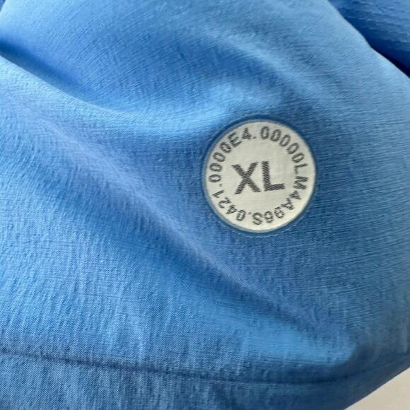 Lululemon Navigation Stretch Down Vest Blue Nile Size XL 700 Goose Fill Ski Cold - Picture 6 of 8